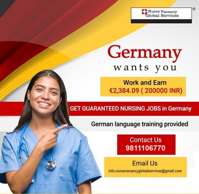 Nursing Jobs In Germany For Indian Nurses